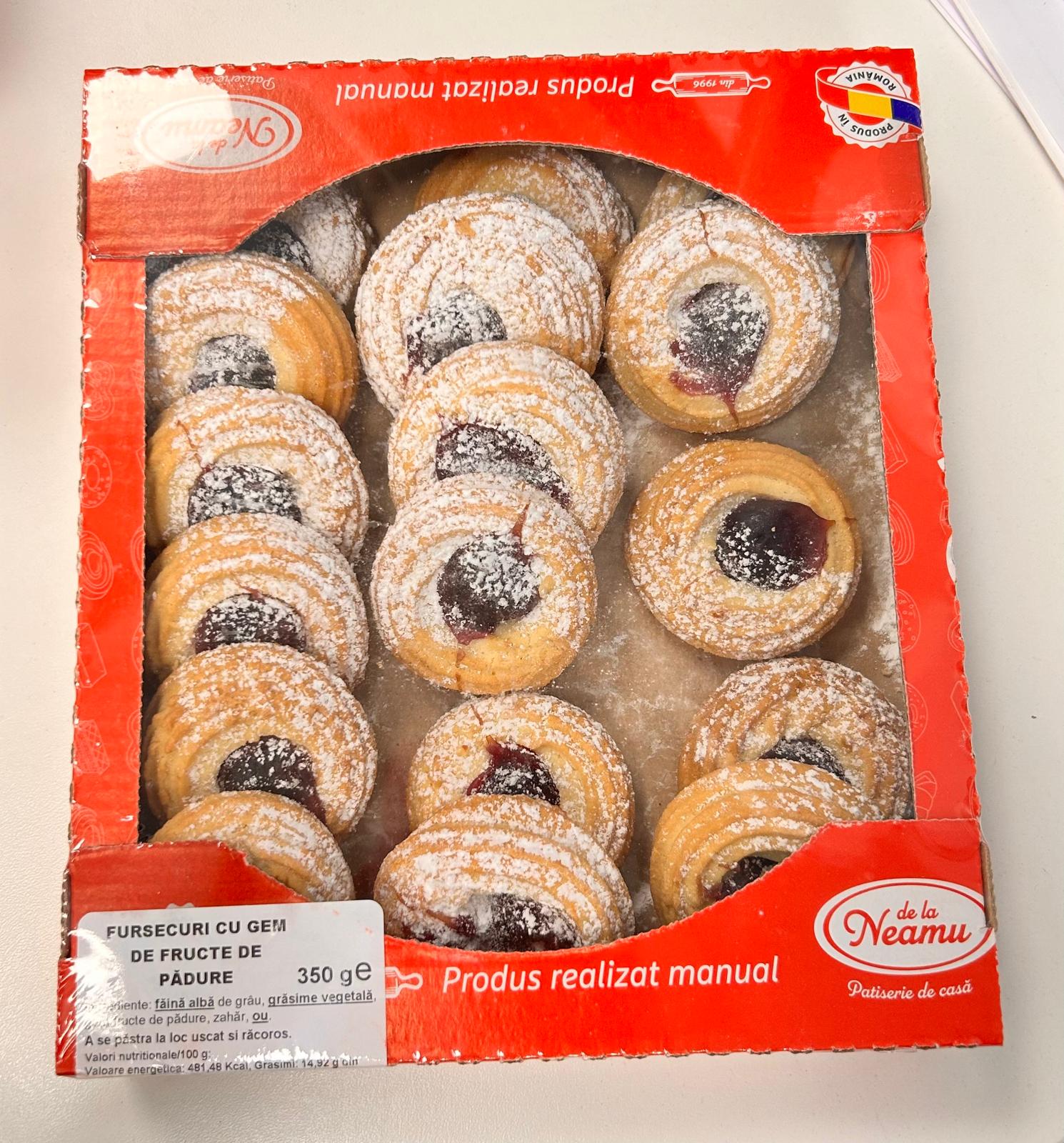 Neamu Fursecuri Fructe de padure 350g